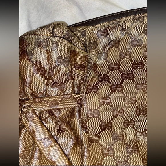 GUCCI ORIGINAL GG CRYSTAL HYSTERIA SHOULDER BAG - Picture 12 of 15